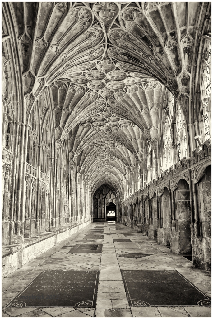 Gloucester Cathedral. Cloisters.